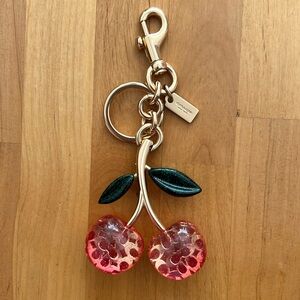 Coach Cherry Bag Charm